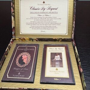 Victoria's Secret Gold and Black Decor Accents